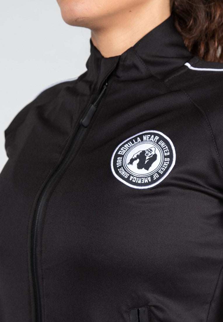 Gorilla Wear Montana Trainingsjas - Zwart - In gebruik