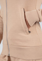 Gorilla Wear Marion Vest met Capuchon - Beige - Afbeelding 5