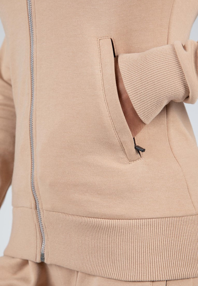 Gorilla Wear Marion Vest met Capuchon - Beige - Afbeelding 5
