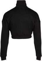 Gorilla Wear Ocala Cropped Half-Zip Sweatshirt - Zwart - Afbeelding 8