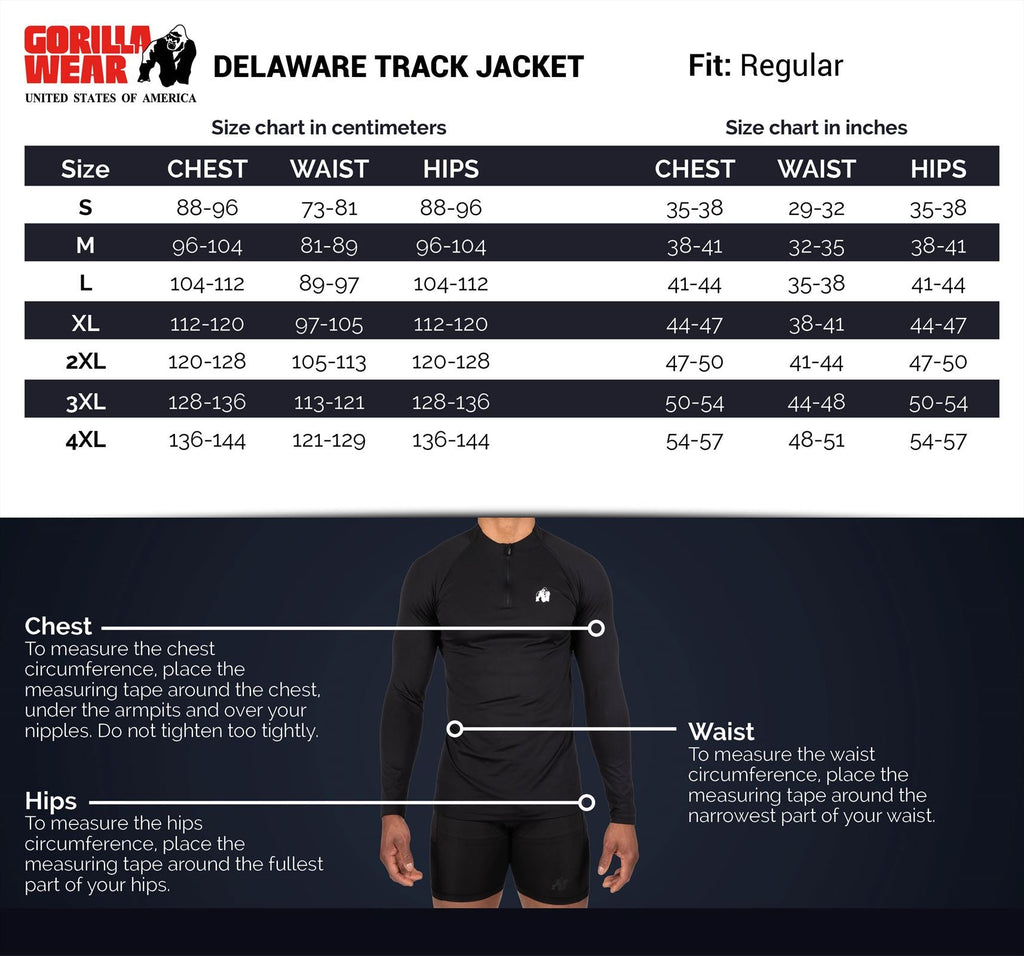 Gorilla Wear Delaware Trainingsjas - Marineblauw - Afbeelding 7
