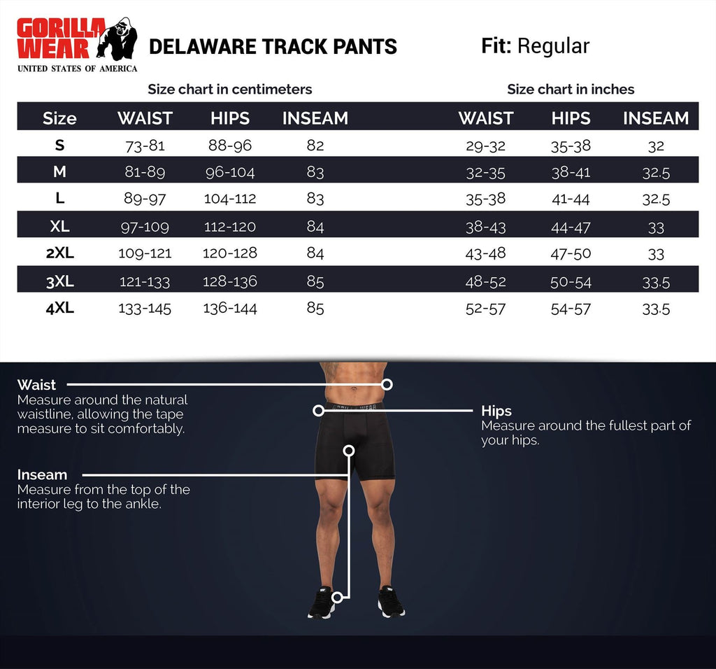 Gorilla Wear Delaware Trainingsbroek - Zwart - Afbeelding 6