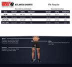 Gorilla Wear Atlanta Shorts - Zwart/Groen - Afbeelding 6