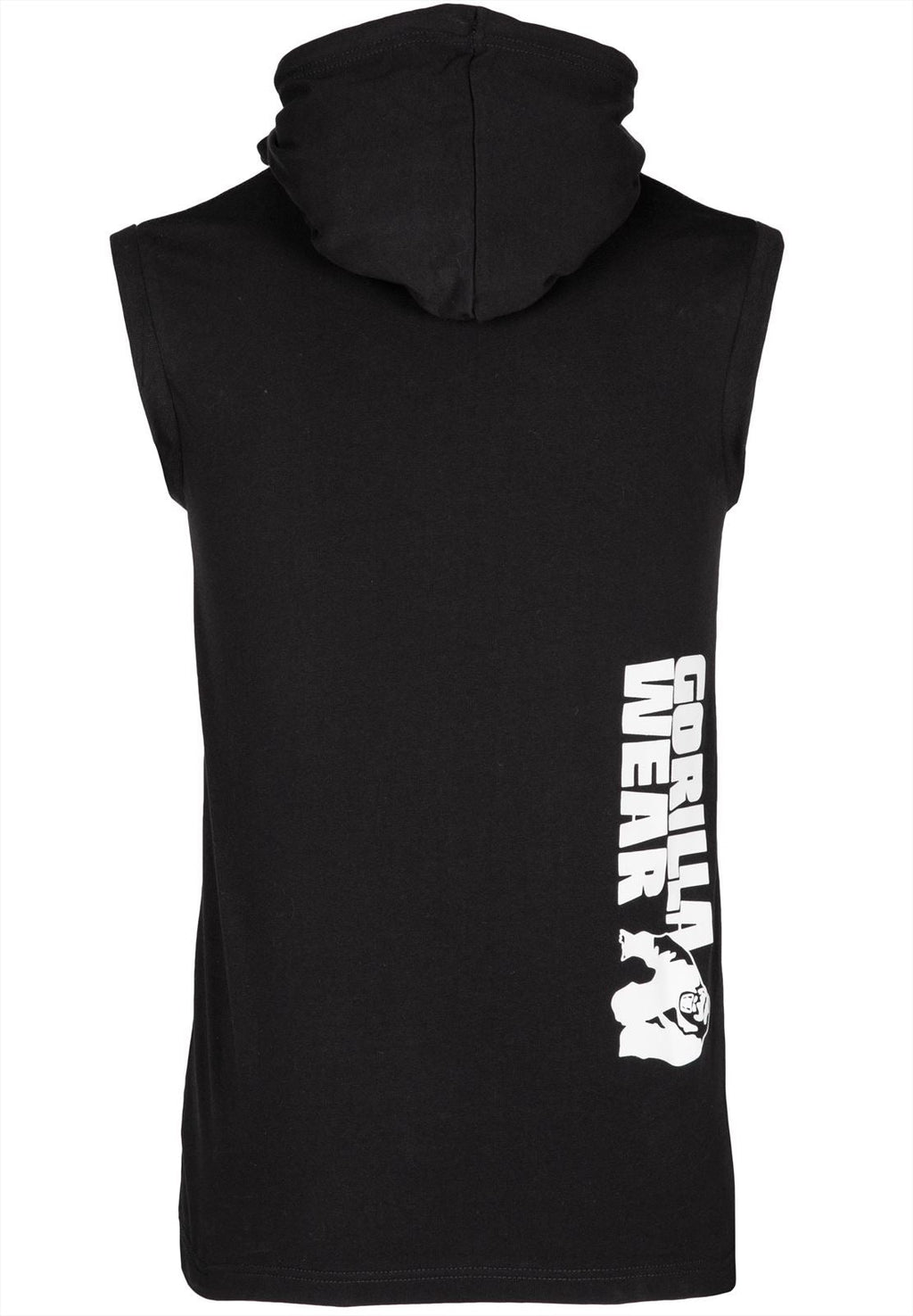 Gorilla Wear Oswego Mouwloos T-shirt met Capuchon - Zwart - Afbeelding 5