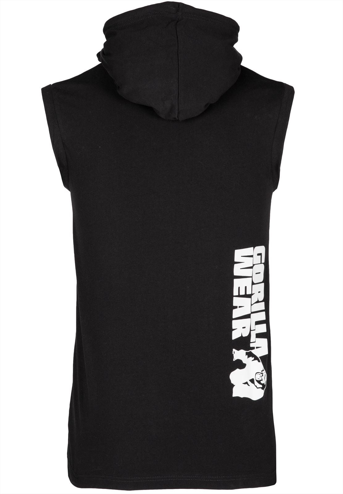 Gorilla Wear Oswego Mouwloos T-shirt met Capuchon - Zwart - Afbeelding 5