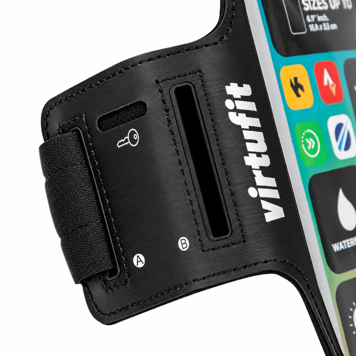 VirtuFit Lauftelefonarmband - Set von zwei