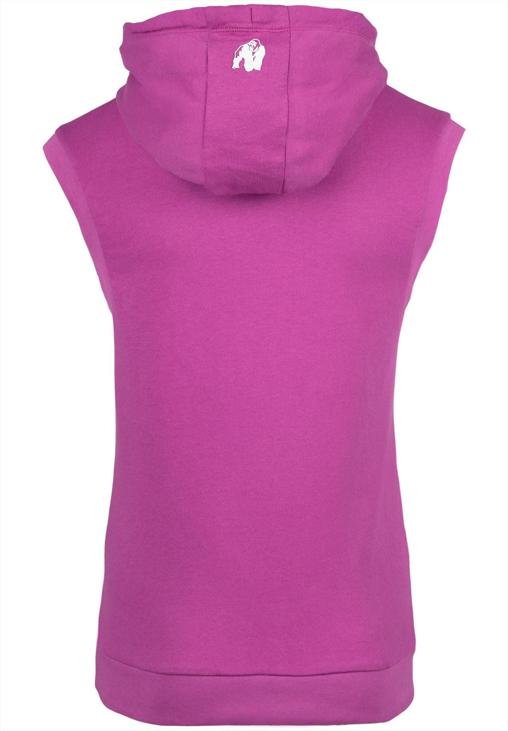 Gorilla Wear Virginia Mouwloze Hoodie - Fuchsia - Afbeelding 5