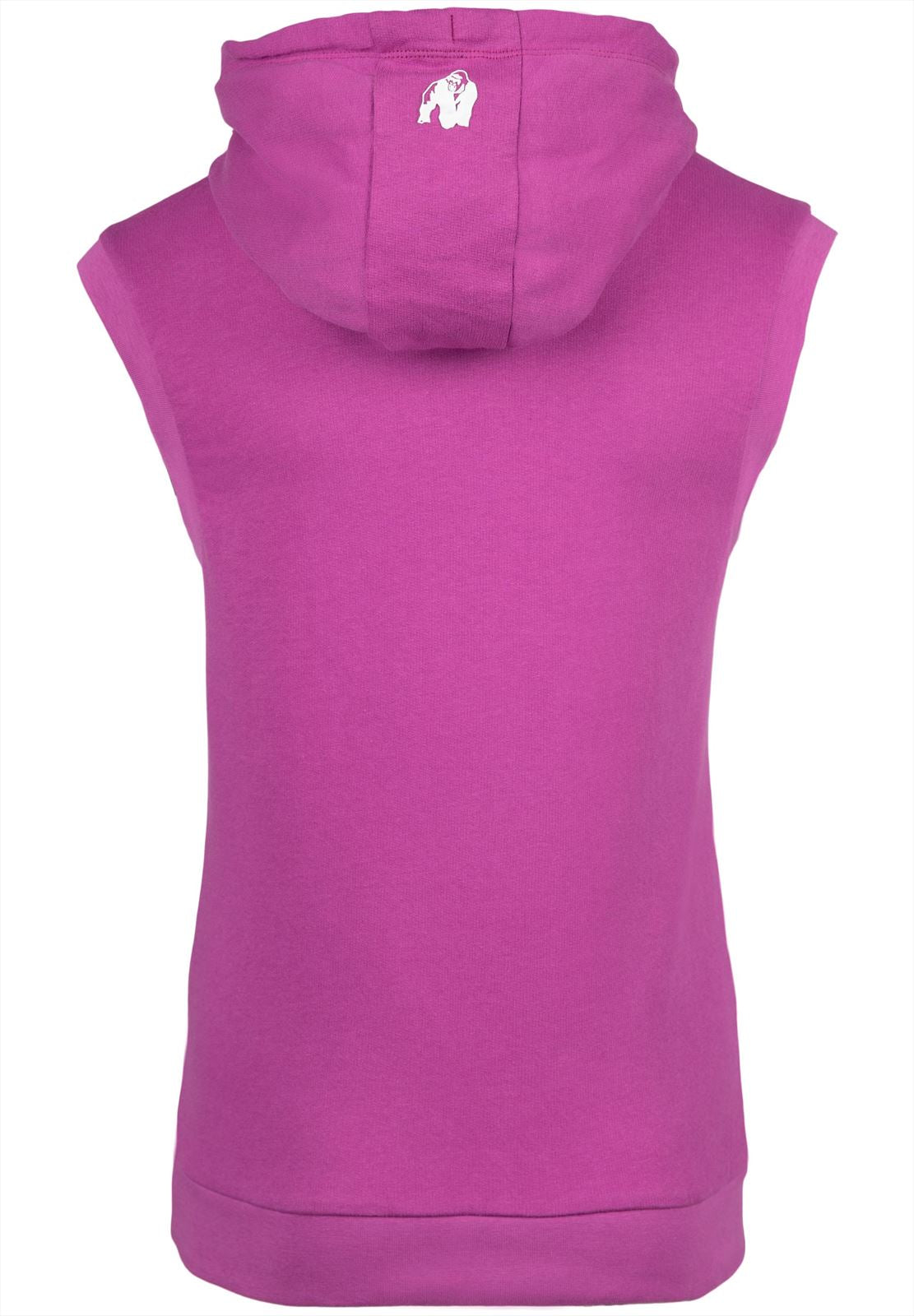 Gorilla Wear Virginia Mouwloze Hoodie - Fuchsia - Afbeelding 5