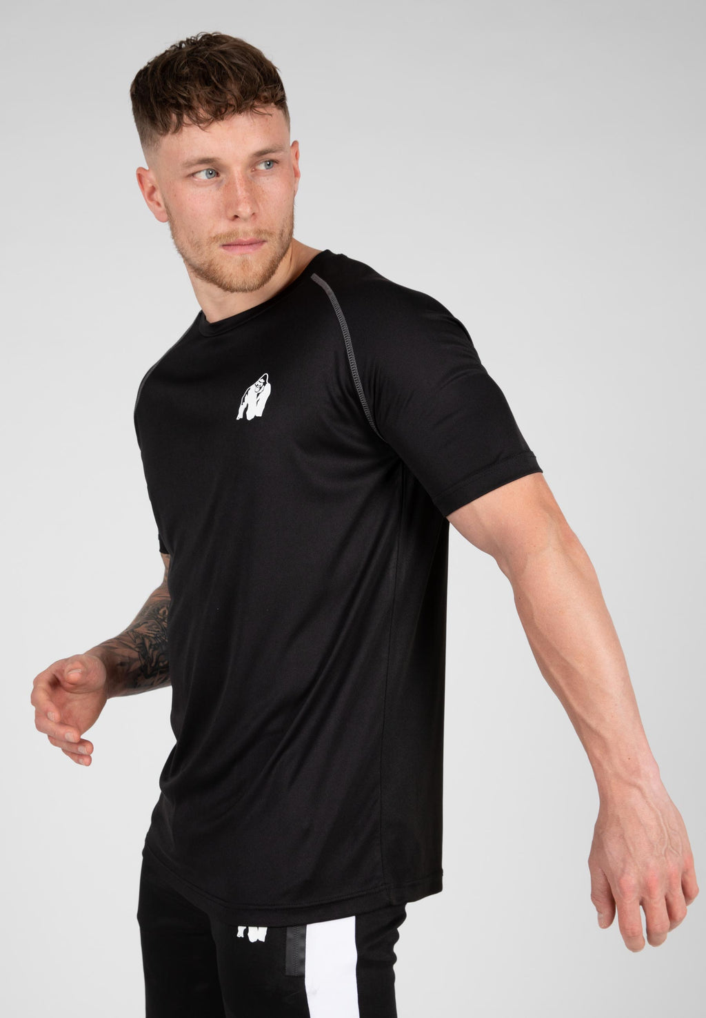 Gorilla Wear Performance T-Shirt - Zwart - Afbeelding 9