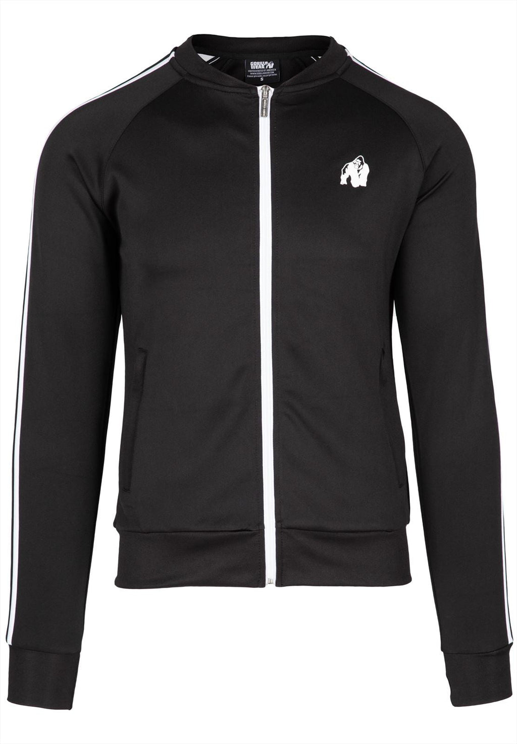Gorilla Wear Riverside Trainingsjas - Zwart - In gebruik
