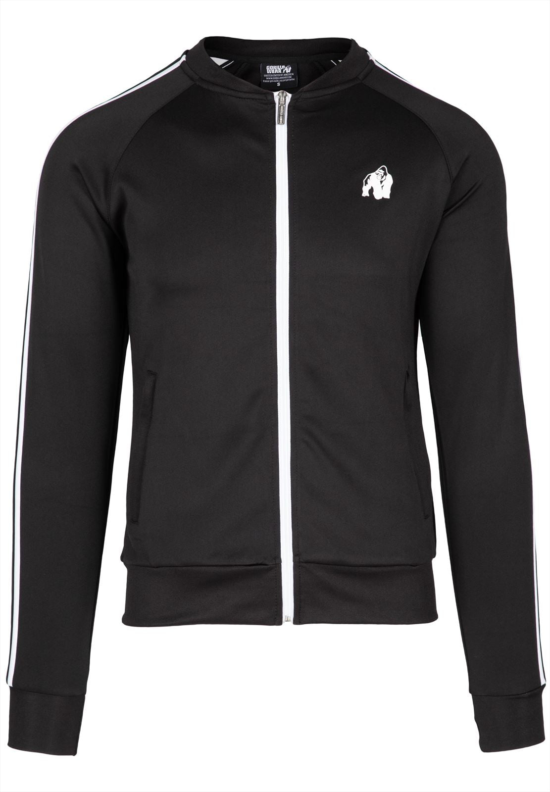 Gorilla Wear Riverside Trainingsjas - Zwart - In gebruik