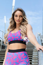 Gorilla Wear Colby Legging - Blauw/Roze - Afbeelding 7