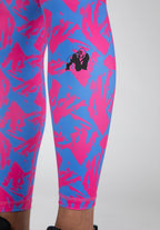 Gorilla Wear Colby Legging - Blauw/Roze - Afbeelding 12