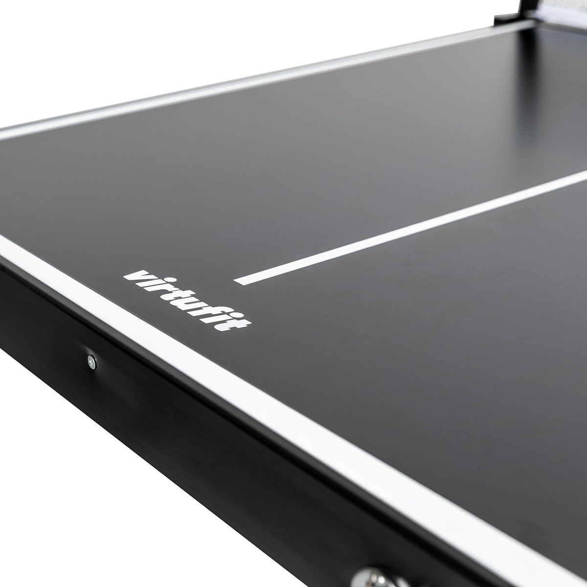 VirtuFit Mini Tafeltennistafel TT160 - Met 2 Batjes en 3 Ballen - Afbeelding 7