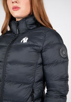 Gorilla Wear Rachel Puffer Jas - Zwart - Afbeelding 6