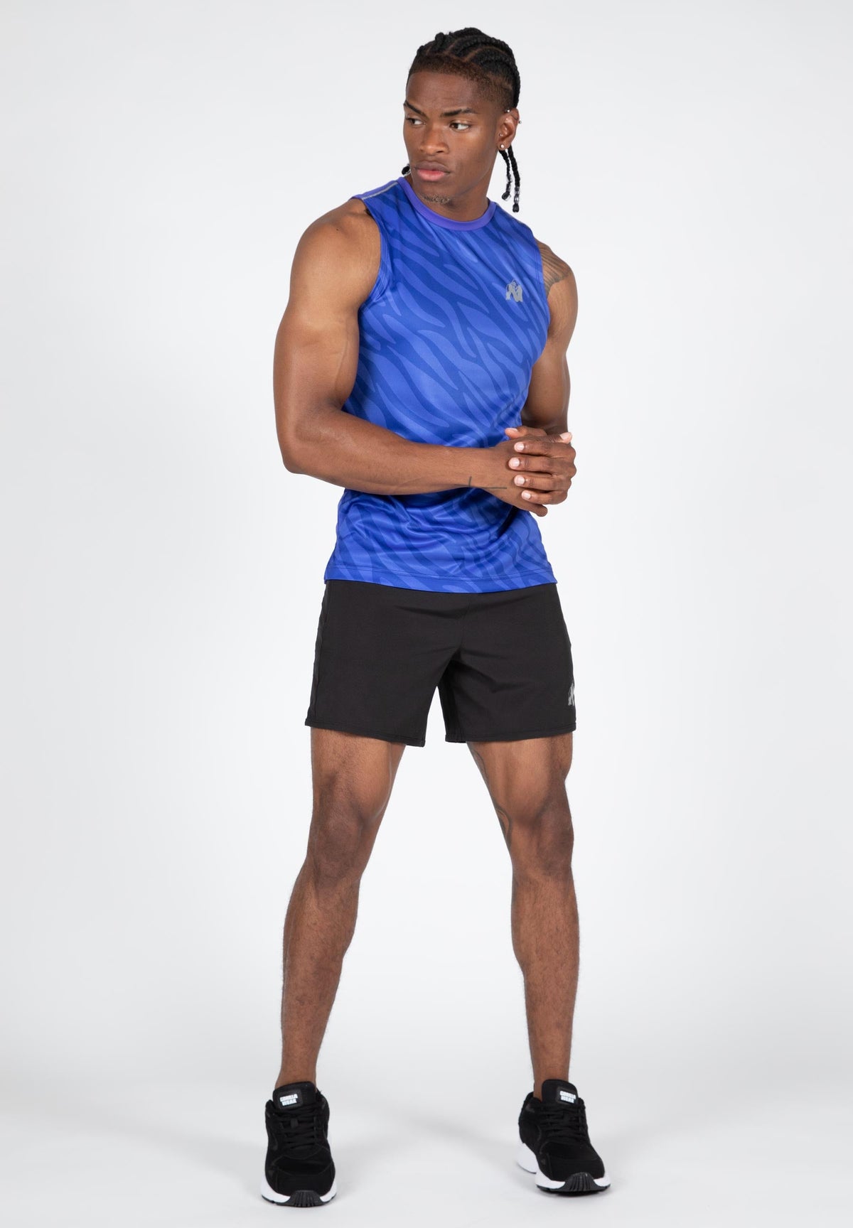 Gorilla Wear Washington Tank Top - Blauw - Afbeelding 8