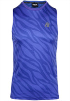 Gorilla Wear Washington Tank Top - Blauw - In gebruik