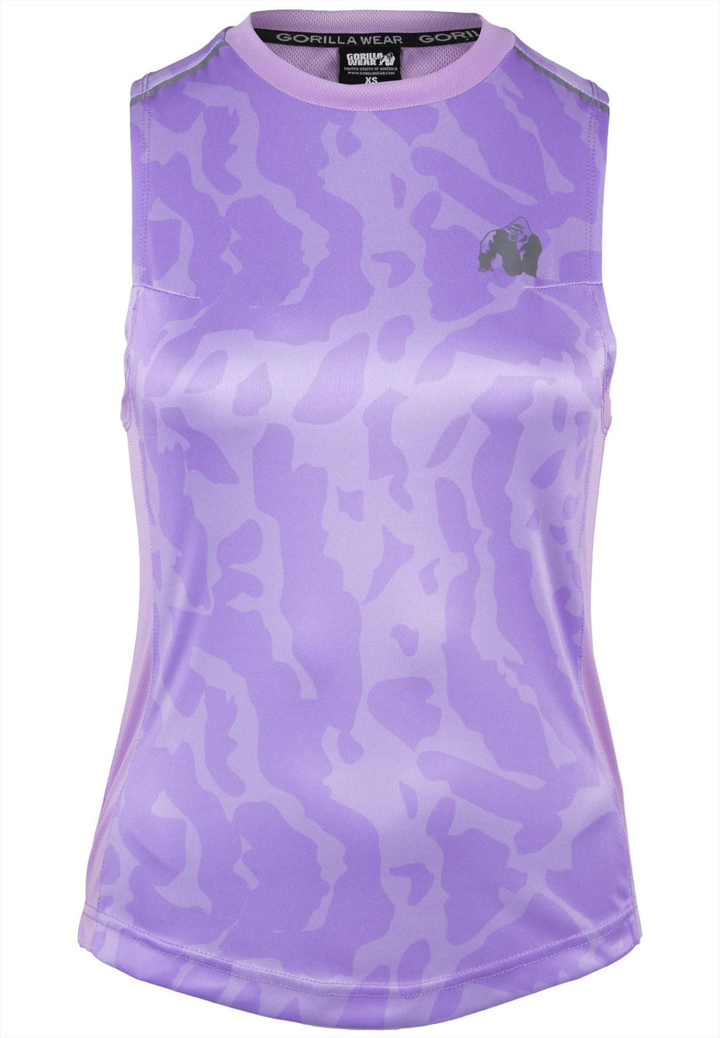 Gorilla Wear Raleigh Tank Top - Lila - In gebruik