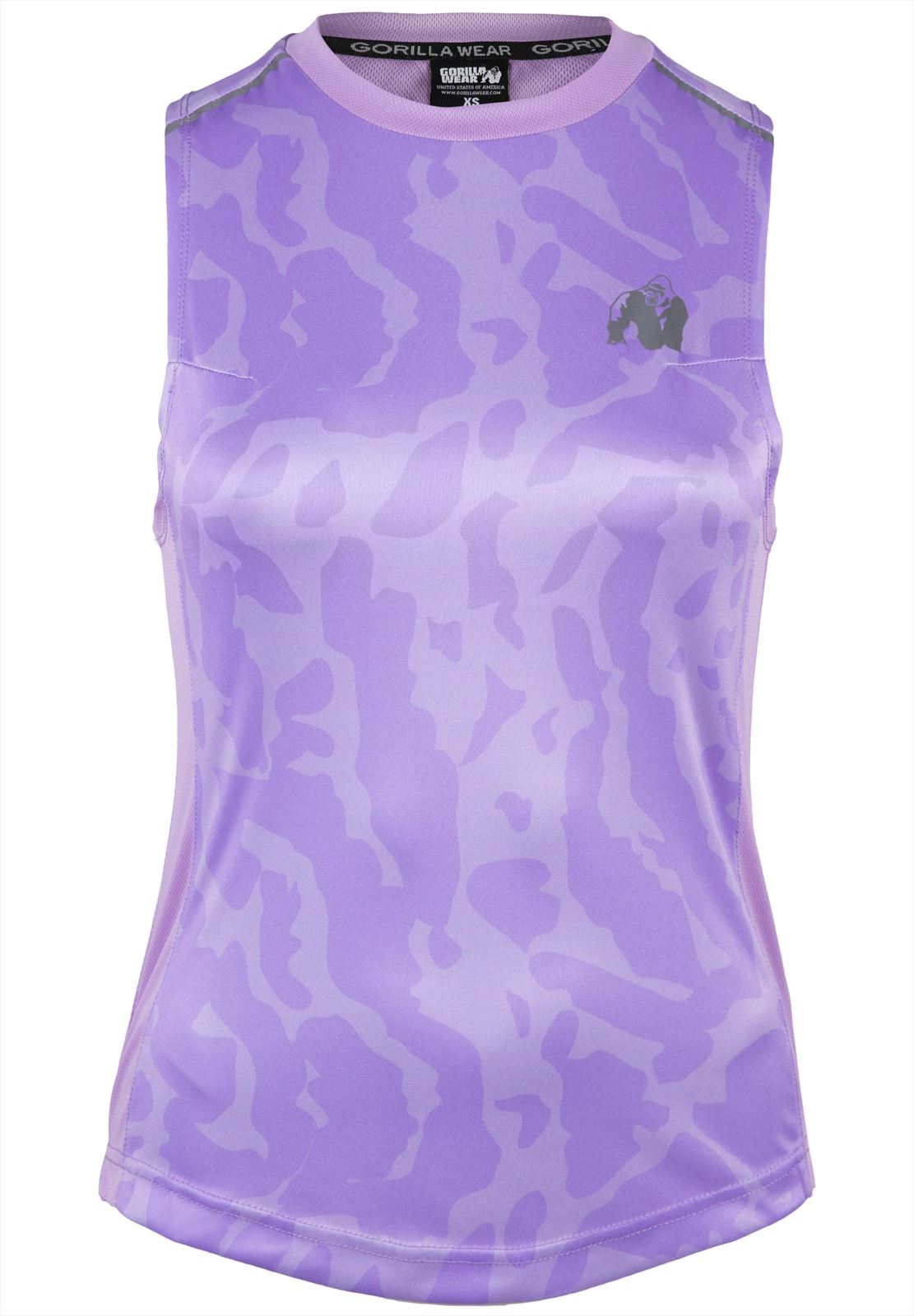 Gorilla Wear Raleigh Tank Top - Lila - In gebruik