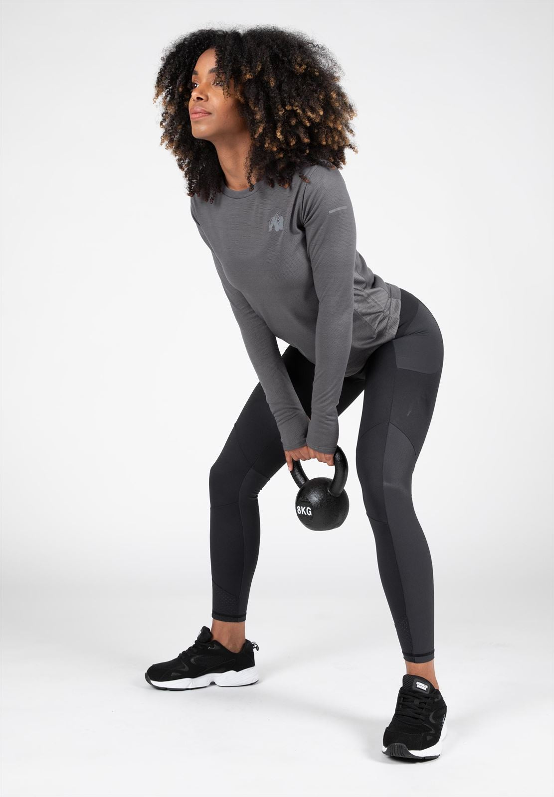 Gorilla Wear Raleigh Longsleeve - Grijs - Afbeelding 10