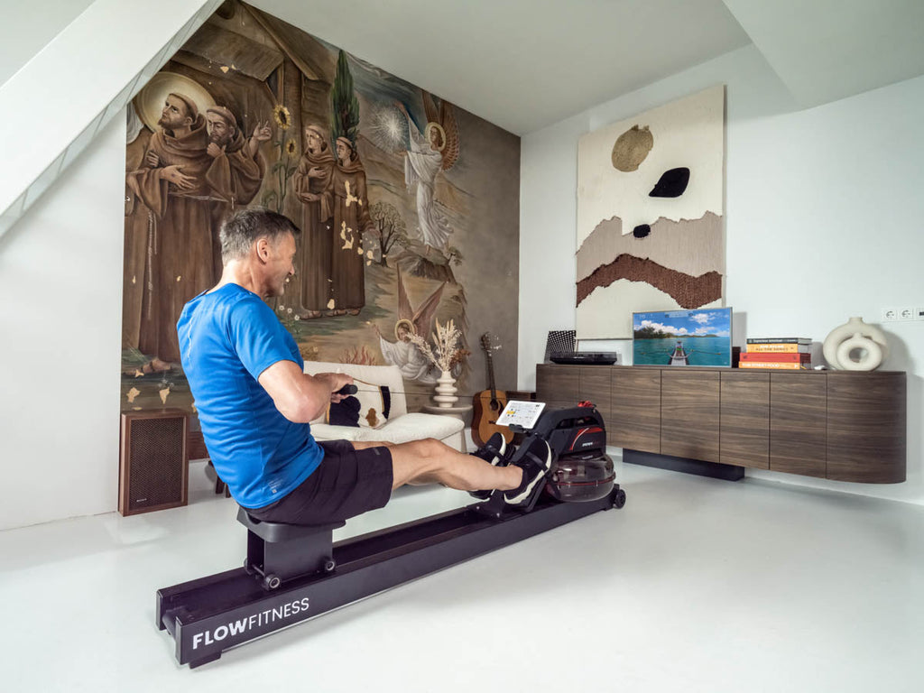 Flow Fitness Driver DWR2500i Roeitrainer - In gebruik