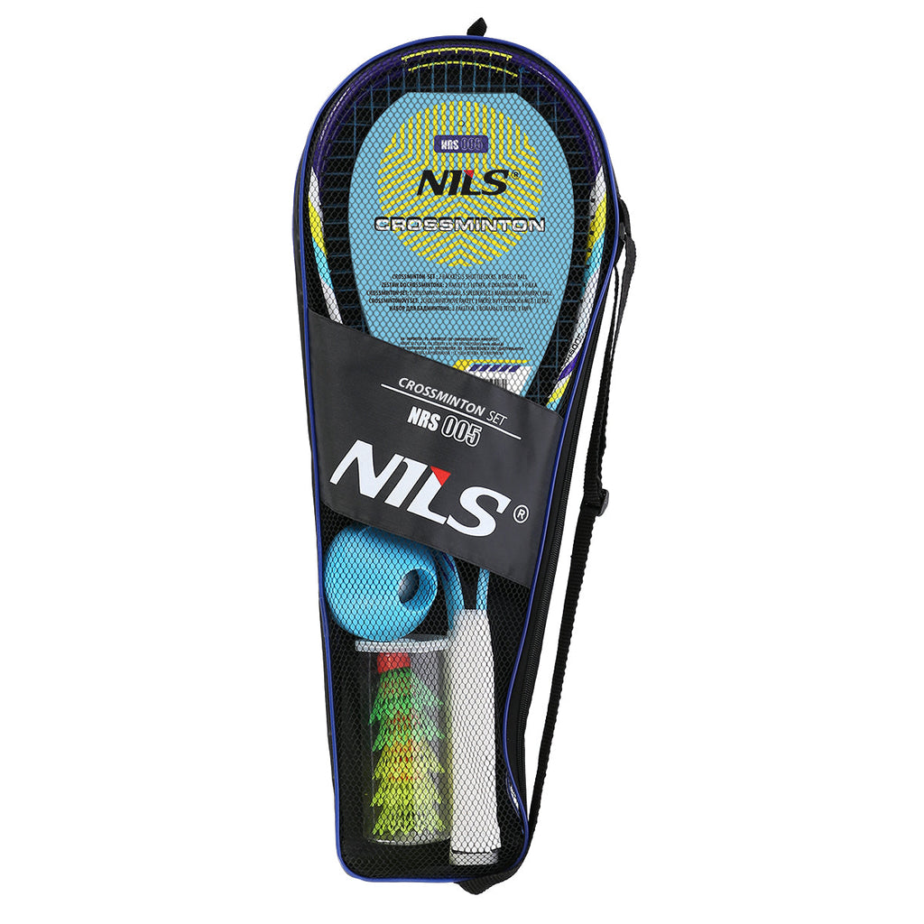 NILS Crossminton Set - Complete Set - Blauw - Detail