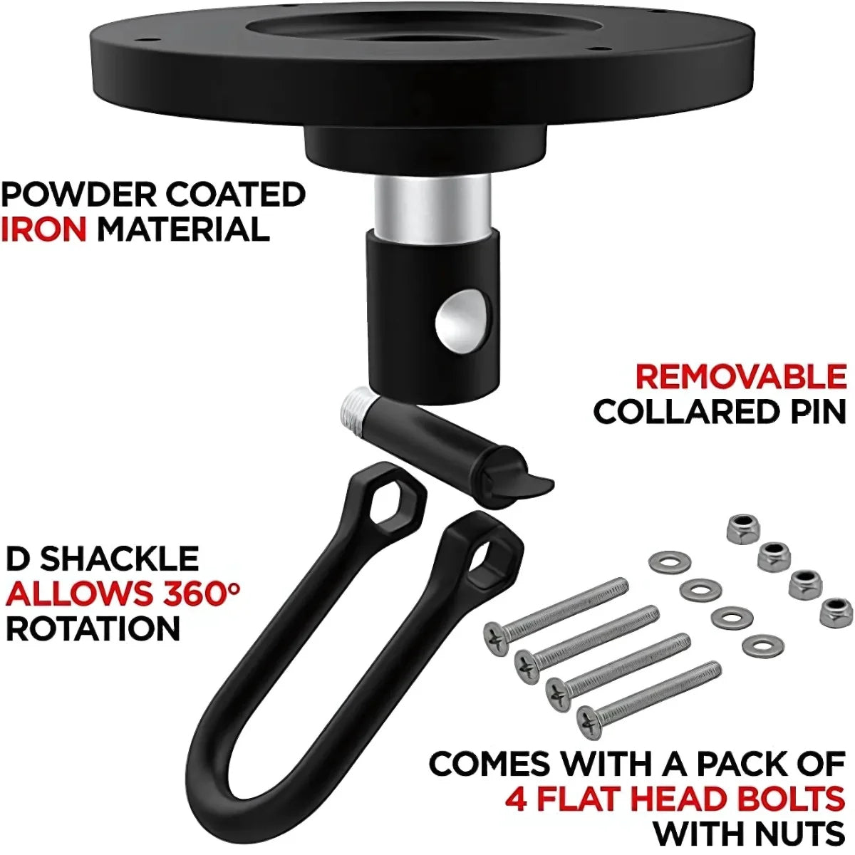 RDX Sports F6 Kara Speedball - Boksbal - Wit - Detail