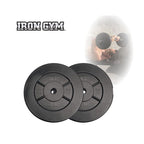 Iron Gym Halterschijven Set  - 2 x 10 kg - 25 mm - Zwart - Detail