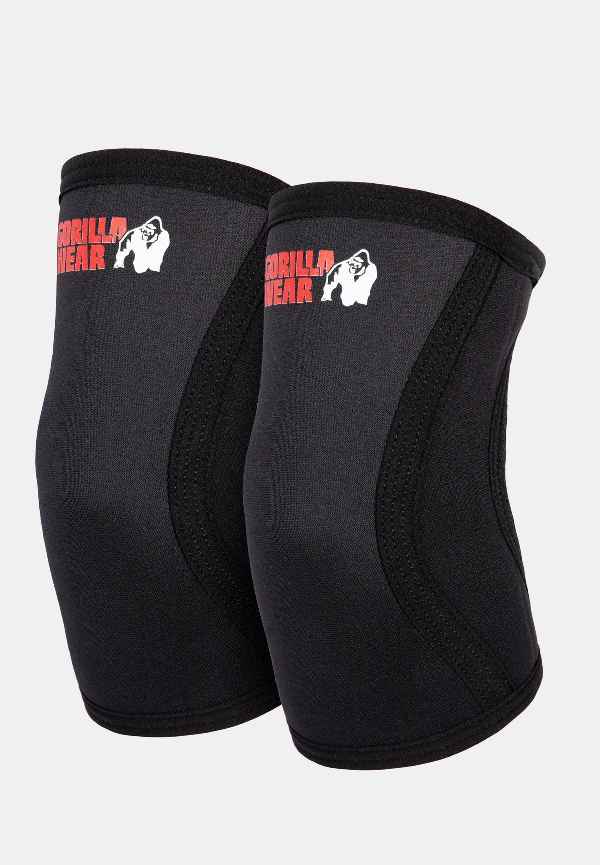 Gorilla Wear Elbow Sleeves - 3mm - Zwart - Detail