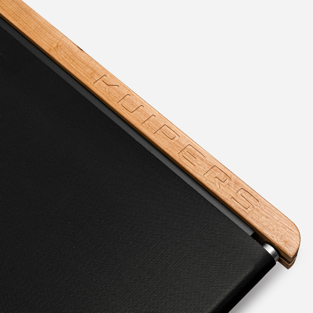 Kuipers Loopband K1 - Kantoor Walkingpad - Hout/Zwart - Detail