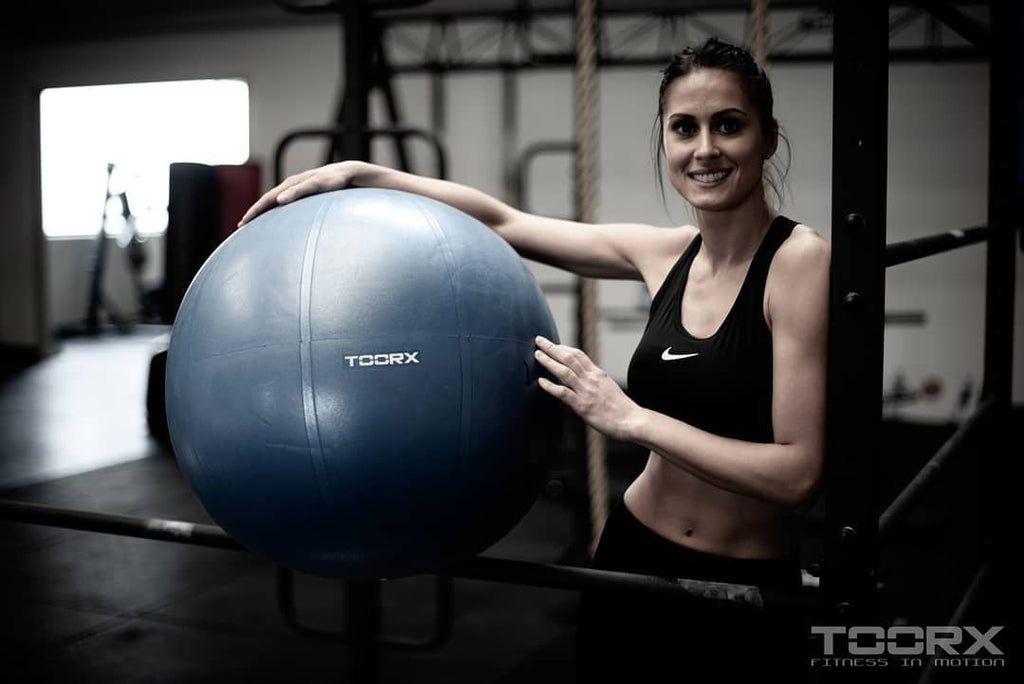 Toorx Fitnessbal Gymbal PRO Grijs - 65 cm - Detail