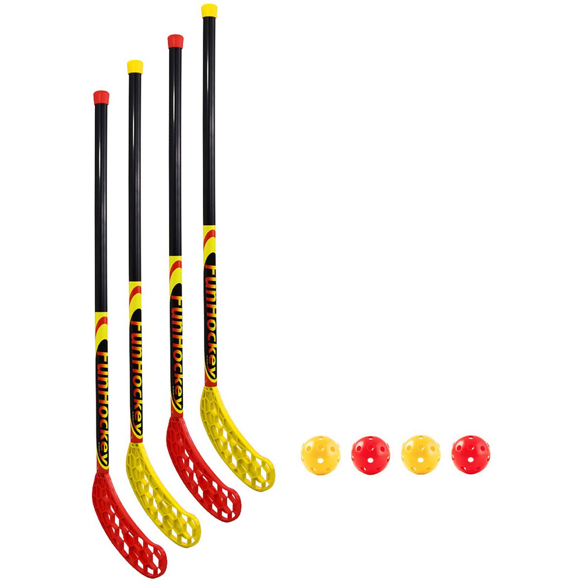 Bandito Hockey Set Fun Mini - Set van 4 - Detail