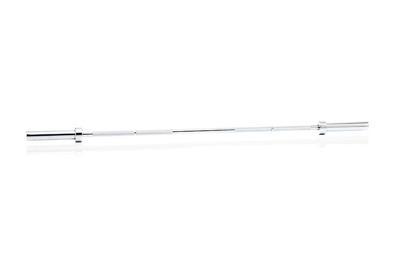 Muscle Power Olympische Halterstang - Chroom - 183 cm - 14,5 kg - Detail