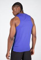 Gorilla Wear Washington Tank Top - Blauw - Detail