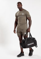 Gorilla Wear Broxton T-shirt - Legergroen - Detail