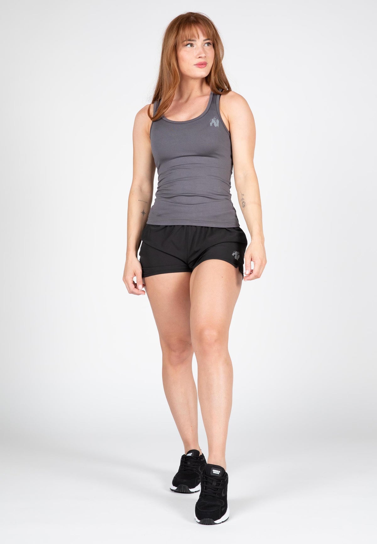 Gorilla Wear Indianapolis Tank Top - Grijs - Detail