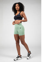 Gorilla Wear Whitney Seamless Sportbeha - Zwart - Detail