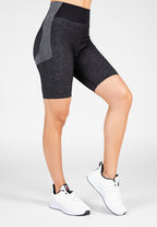 Gorilla Wear Selah Seamless Cycling Shorts - Zwart - Detail