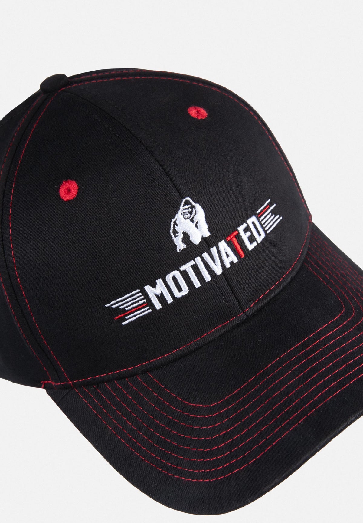 Gorilla Wear Hays Flexfit Pet - Zwart - Detail