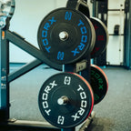 Toorx Fitness Bumper Plate - Professional Olympische Halterschijf - 10 kg - Detail