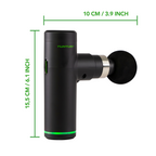 Tunturi Massage Gun Mini - Massage Gun - 4 opzetstukken - Detail