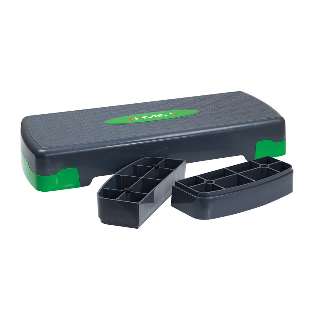 HMS Fitness Aerobic Step - Zwart/Groen - Detail