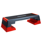 HMS Fitness Premium Aerobic Step - Zwart/Rood - Detail