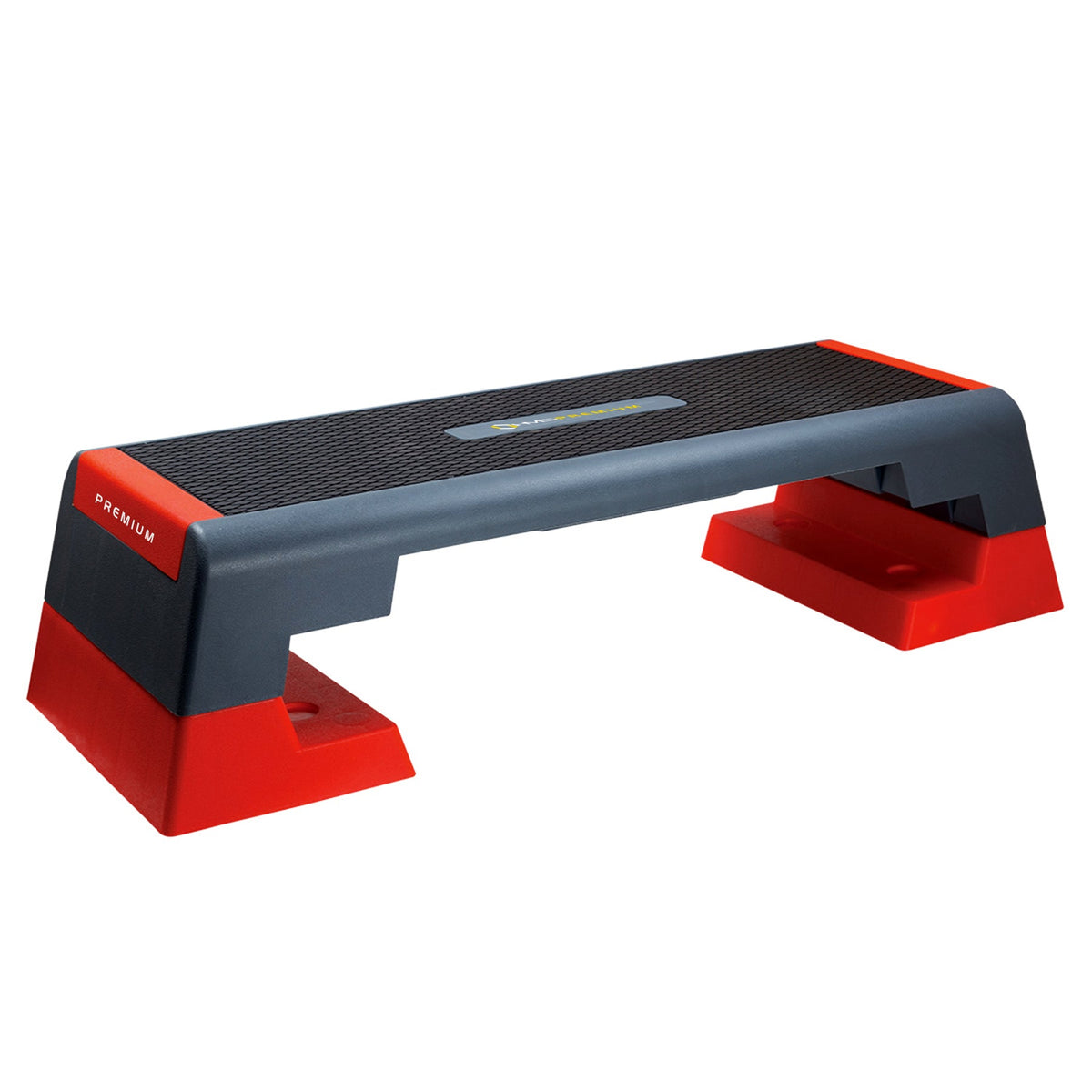 HMS Fitness Premium Aerobic Step - Zwart/Rood - Detail