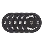 HMS Bumper Plate - Olympische Halterschijf - 10 kg - Detail