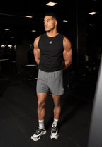 Gorilla Wear Belfort Tank Top - Zwart - Detail