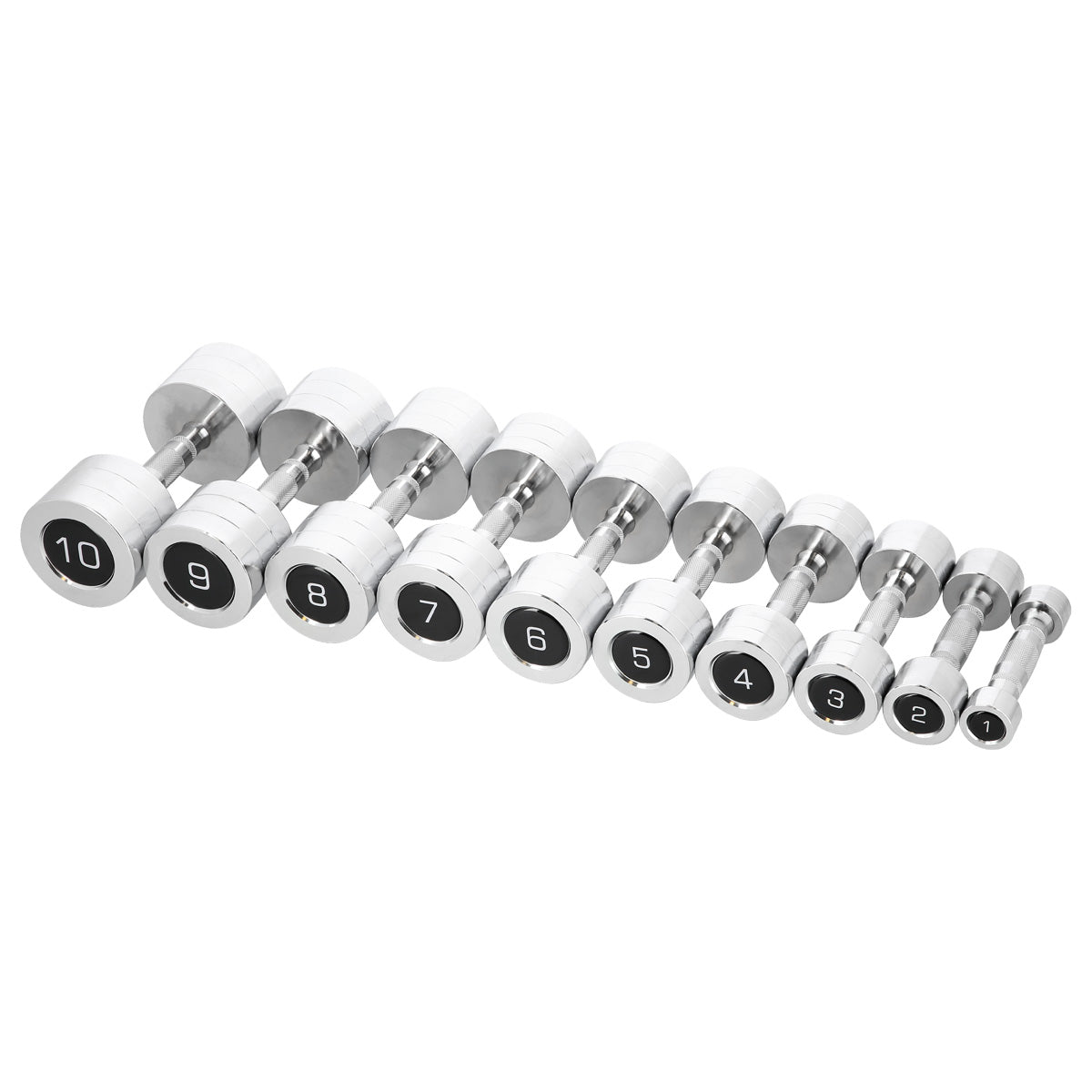 HMS Chroom Dumbbell Set - 2 x 2 kg - Detail
