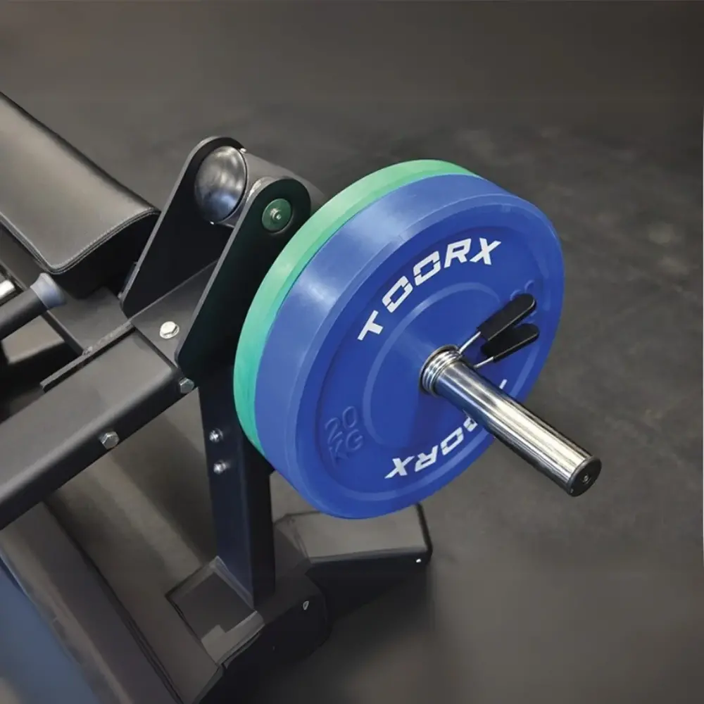 Toorx Fitness Bumper Plate - Olympische Halterschijf - 25 kg - Detail