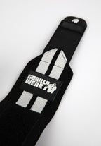 Gorilla Wear Elbow Wraps - Zwart/Wit - Detail