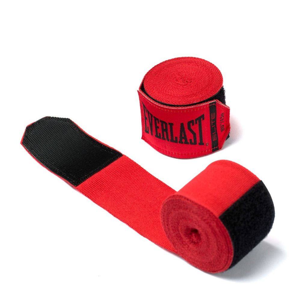 Everlast Elite Hand Wraps - Rood - 457 cm - Detail